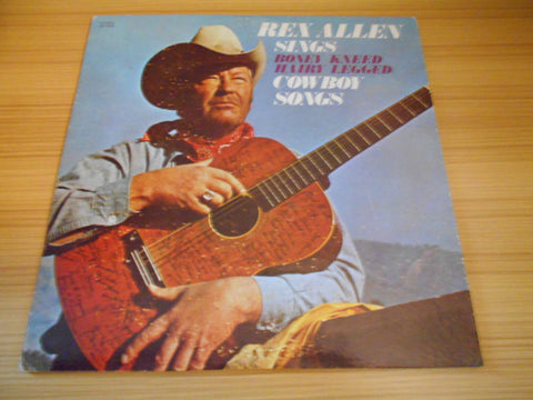 Rex Allen Sings Boney Kneed Hairy Legged Cowboy Songs