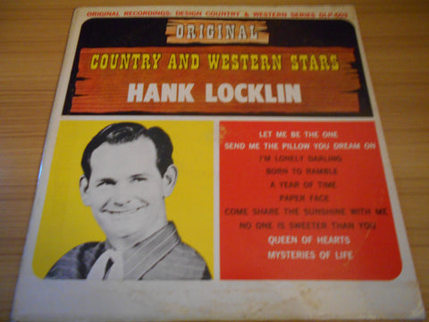 Country and Western Stars Hank Locklin