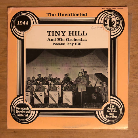 The Uncollected Tiny Hill and His Orchestra