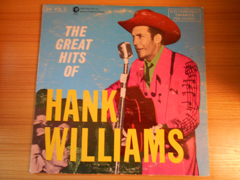 The Great Hits of Hank Williams