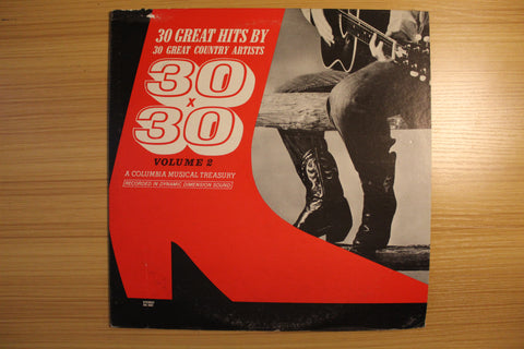 30 Great Hits By 30 Great Country Artists Volume 2 (30x30)