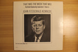 That Was The Week That Was: The British Broadcasting Corporation's Tribute To John Fitzgerald Kennedy